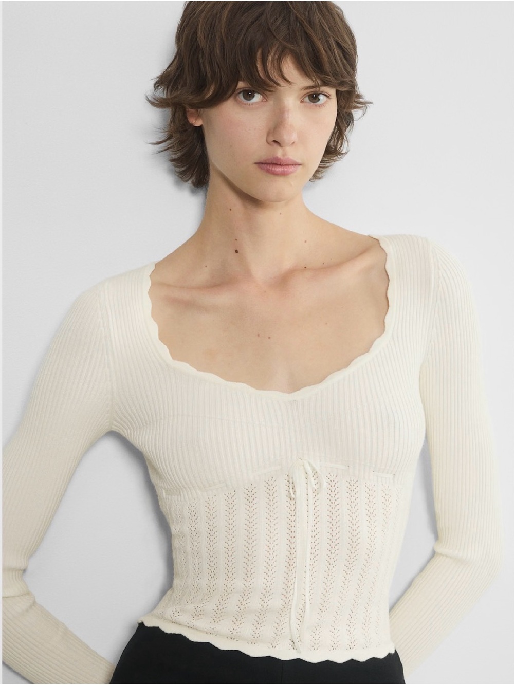Wilfred Soloist Sweater in Light Birch - Picture 8 of 8